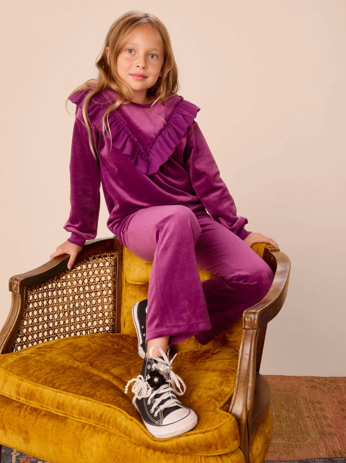 Very Velour Flare Pants