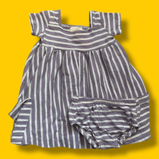 vignette purple set 9-12m