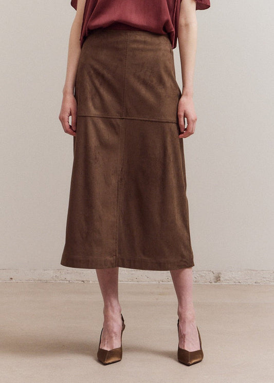 VEGAN LEATHER SKIRT