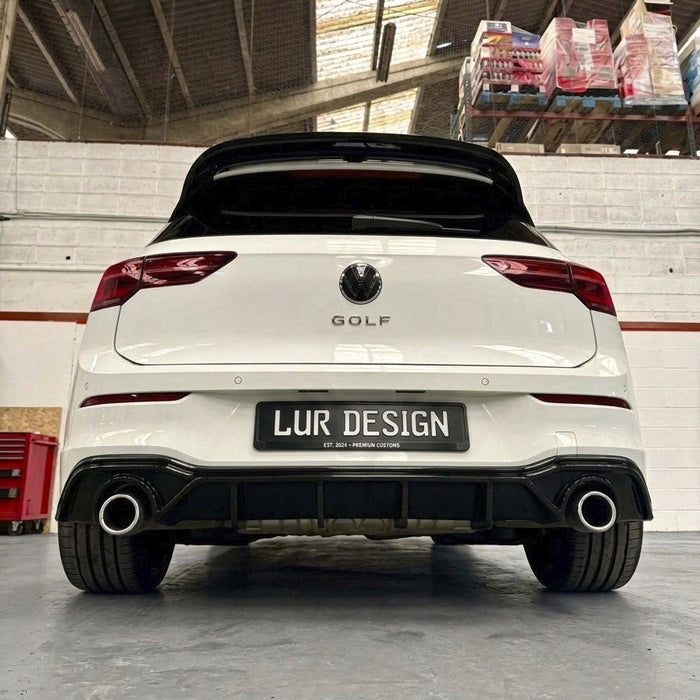 Volkswagen Golf 8 VIII GTI/R Line Rear Diffuser - LUR DESIGN