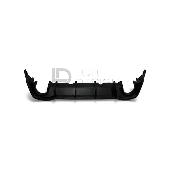 Rear Diffuser  for Volkswagen Golf 8 
on a white background with 'LD Lur Design' logo.