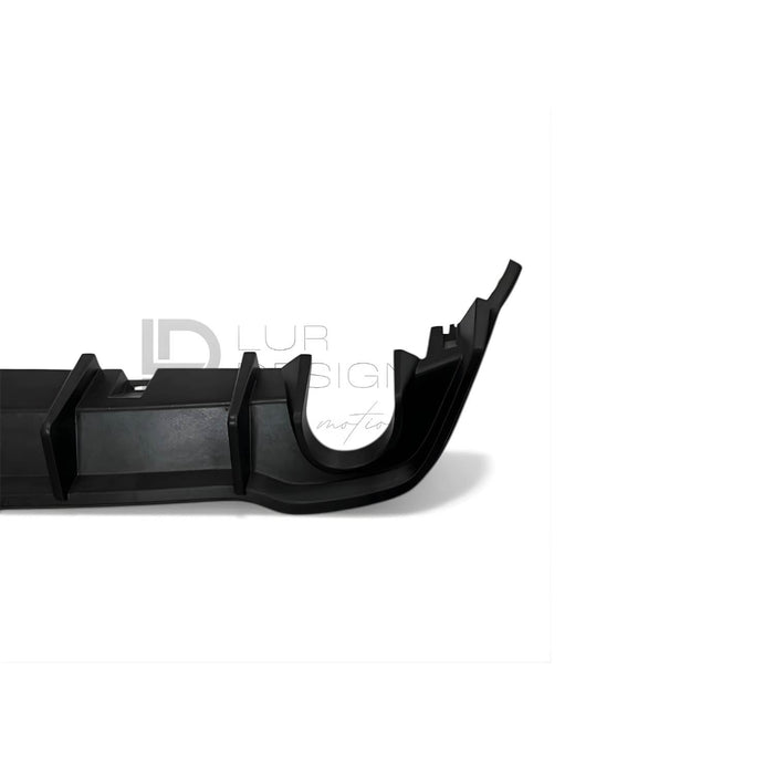 Rear Diffuser  for Volkswagen Golf 8 
on a white background with 'LD Lur Design' logo.