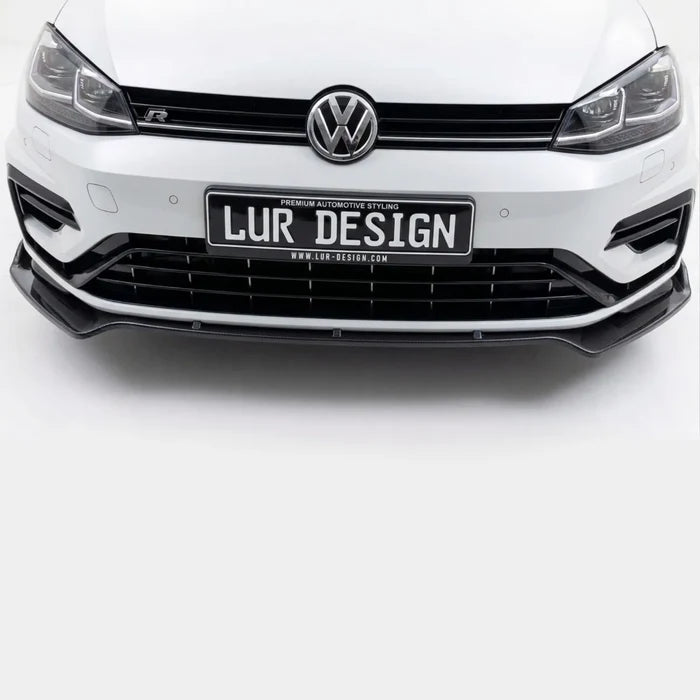 vw_golf_mk7_front_splitter on white background with Lur Design logo