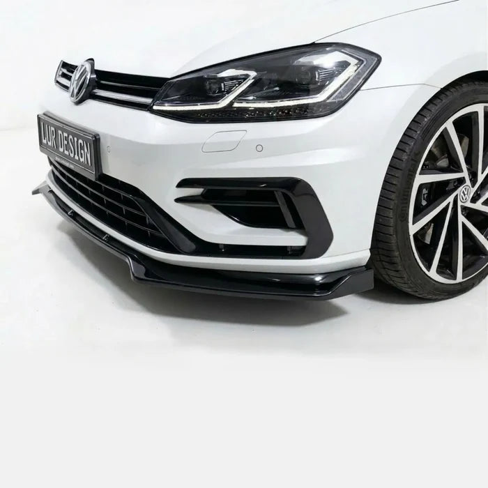 vw_golf_mk7_front_splitter on white background with Lur Design logo
