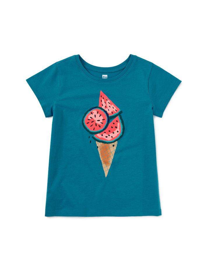 Watermelon Cone Graphic Tee