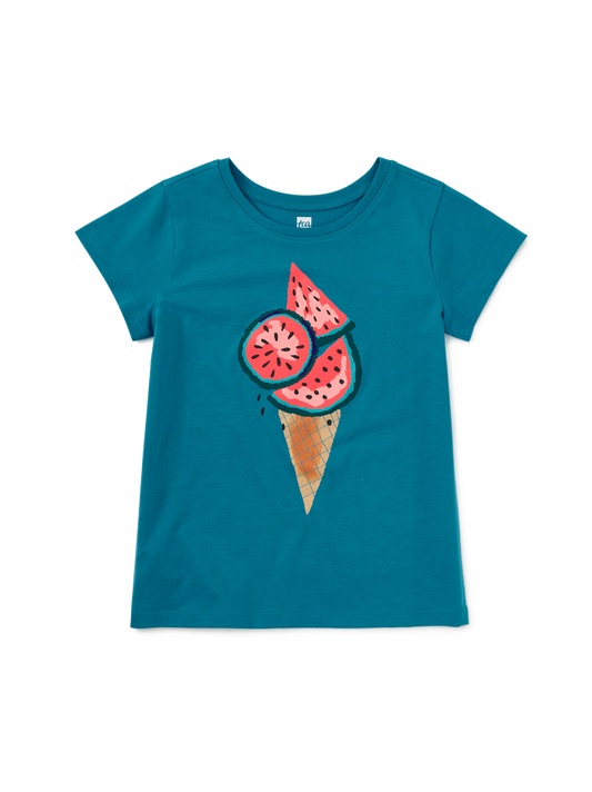Watermelon Cone Graphic Tee