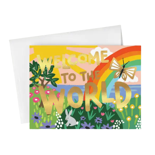 Welcome To The World Card