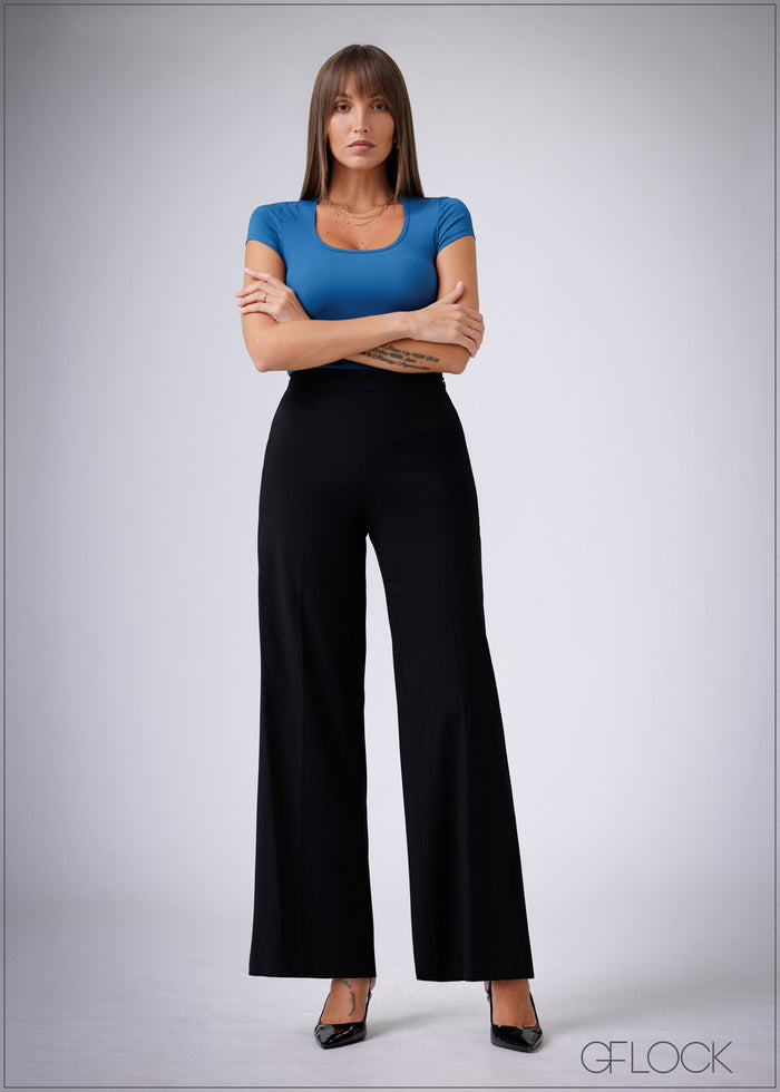 Wide Leg Pant - women’s pants alternate view - GFLOCK Sri Lanka