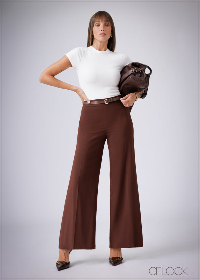 Wide Leg Pant - women’s pants alternate view - GFLOCK Sri Lanka