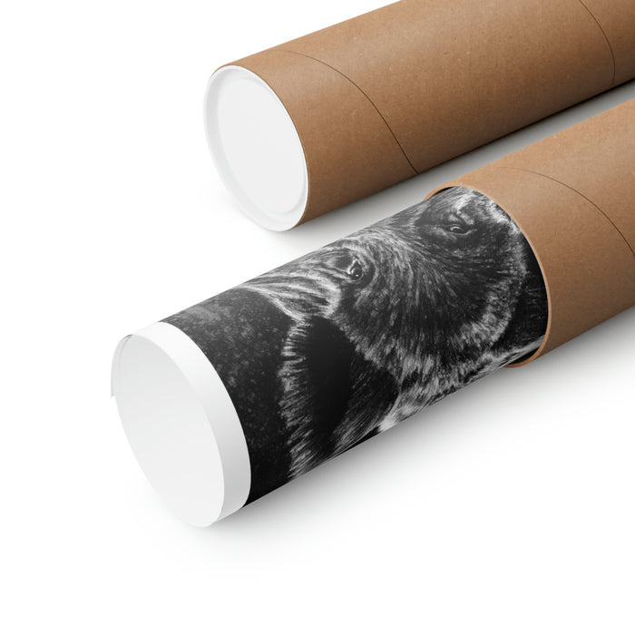 "Wild Boar" Premium Matte Paper Print.
