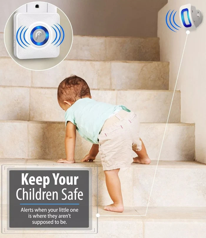 Wireless Driveway Alarm With Motion Sensor