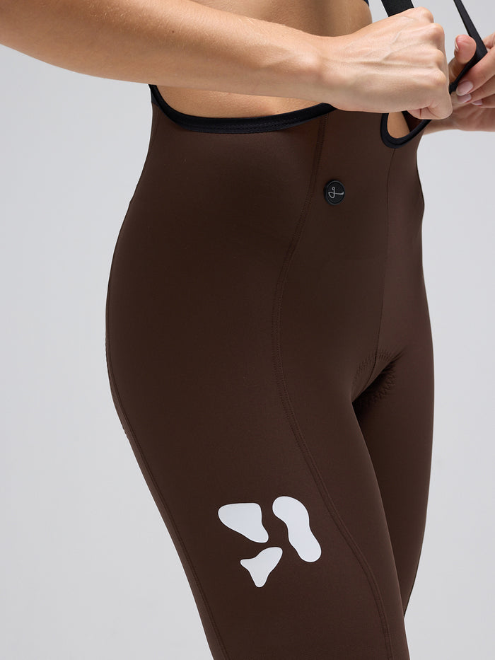 WOMEN'S G90 ULTRA BIB SHORTS - CHOCOLATE