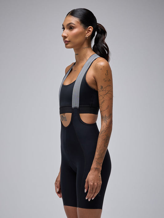 WOMEN’S MC BOOST BIB SHORTS - BLACK