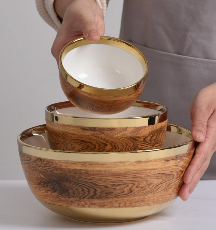 Wood Print Bowl