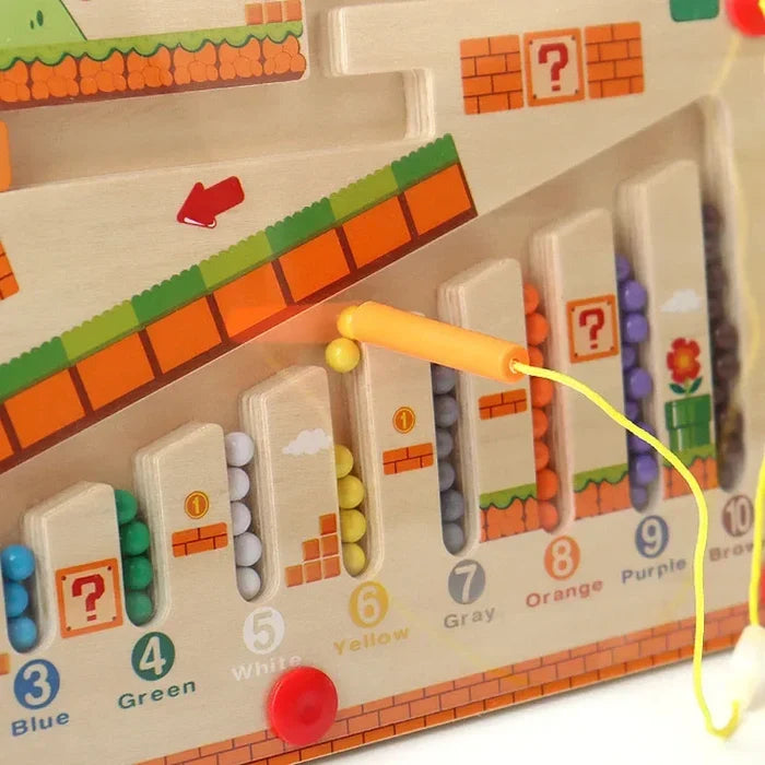 Wooden Magnetic Colour Maze (2-5 years)