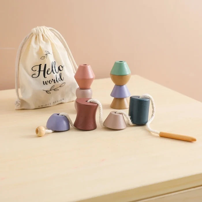 Wooden Threading Toy (2-4 years)