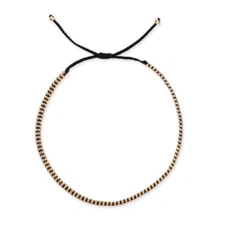 Woven Gold Chain Bracelet