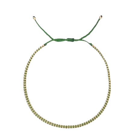 Woven Gold Chain Bracelet