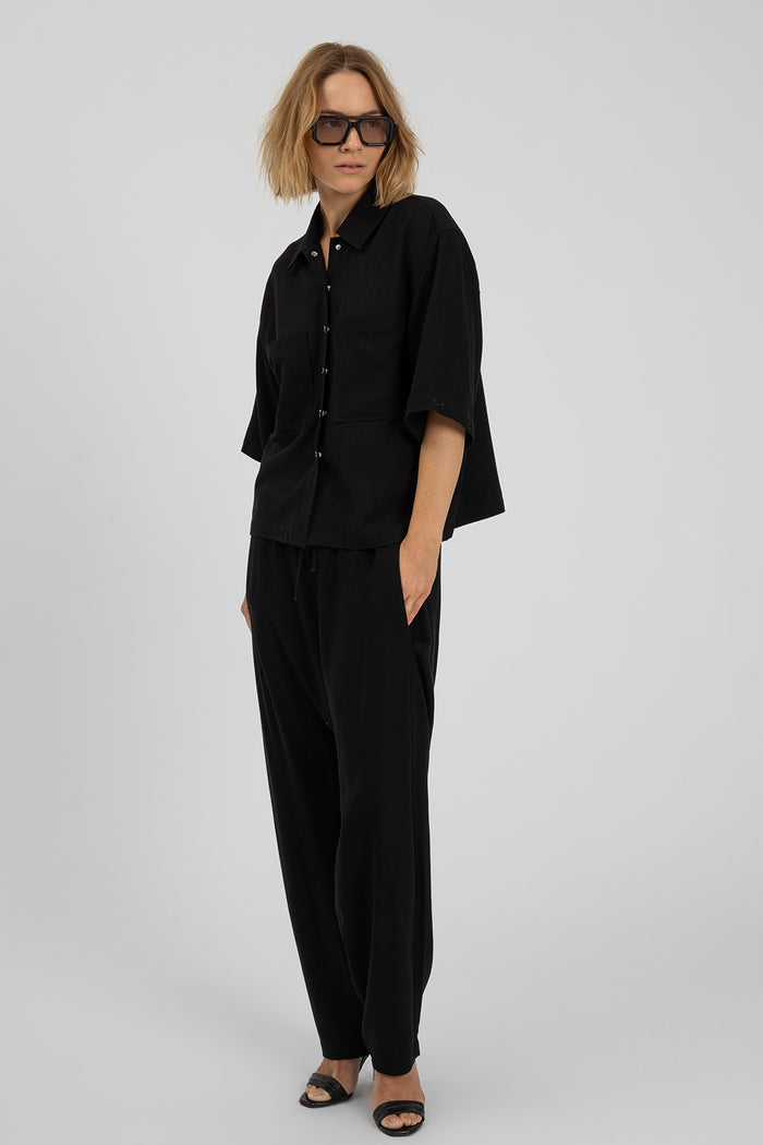 ZANNY Short Shirt Black