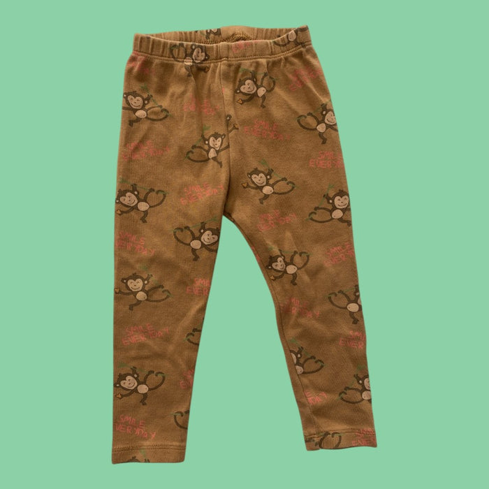 zara monkey pant 12-18m