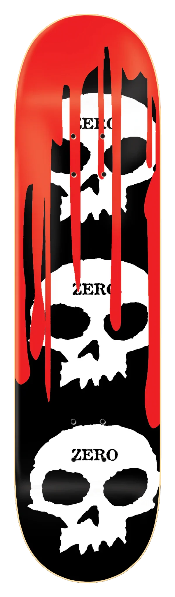 ZERO 3 SKULL BLOOD LOGO DECK (8.5)