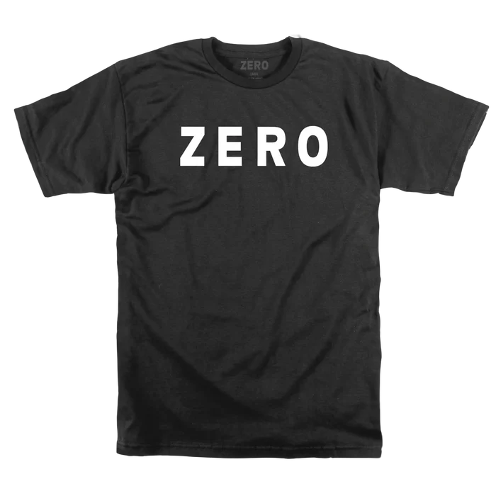 ZERO ARMY TEE (BLACK)